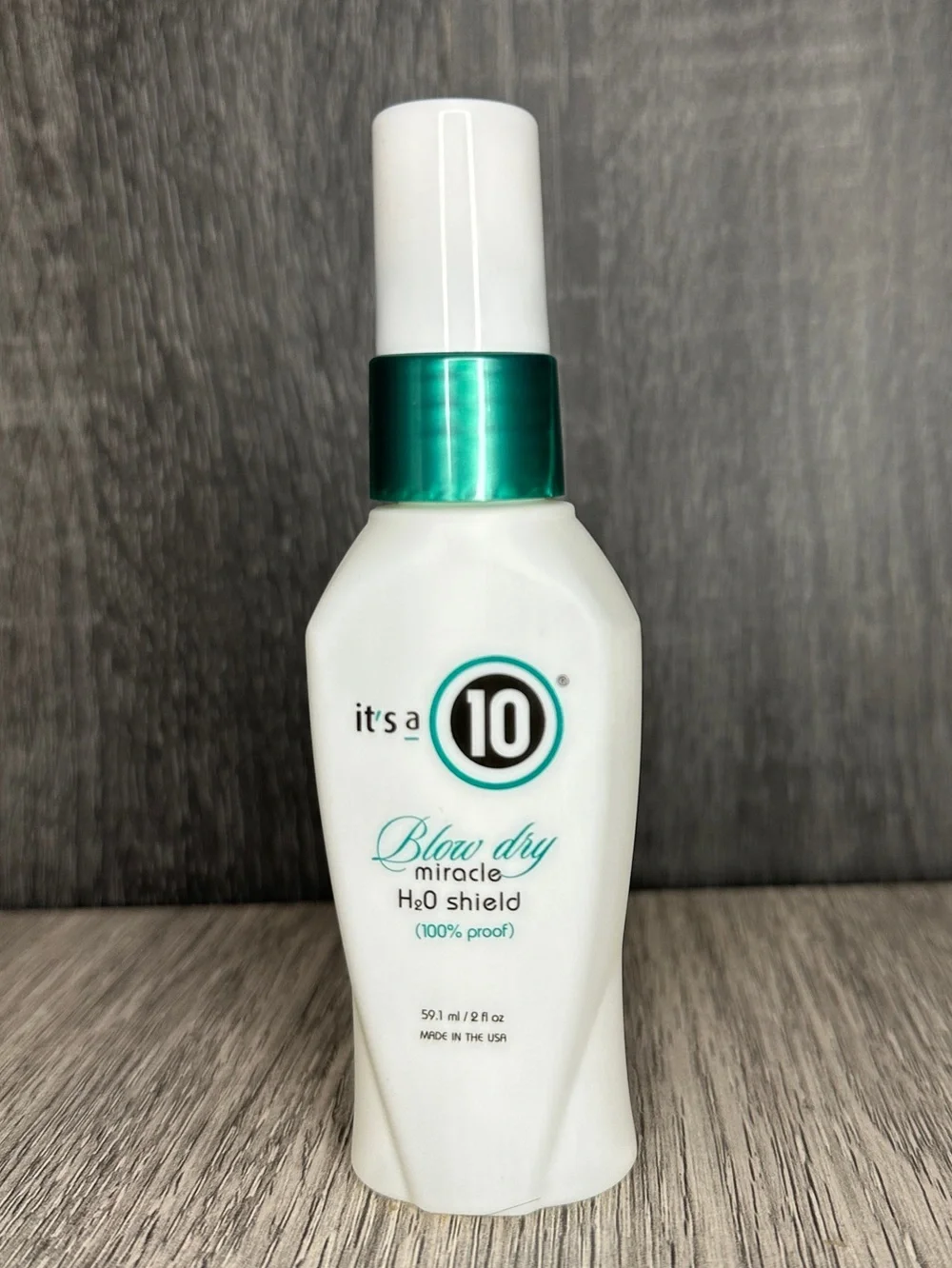 it's a 10 Blow Dry Miracle H2O Shield - 2oz